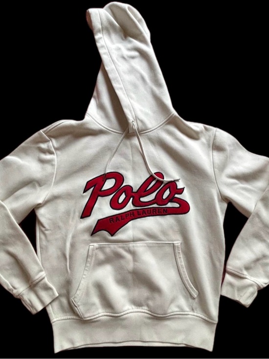 Ralph Lauren Other - White & red polo Ralph Lauren hoodie